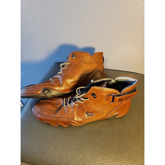 DBeck Explorer Waterproof Shoes Mens 8.5 Leather Camping Hiking Driving - Picture 3 of 10